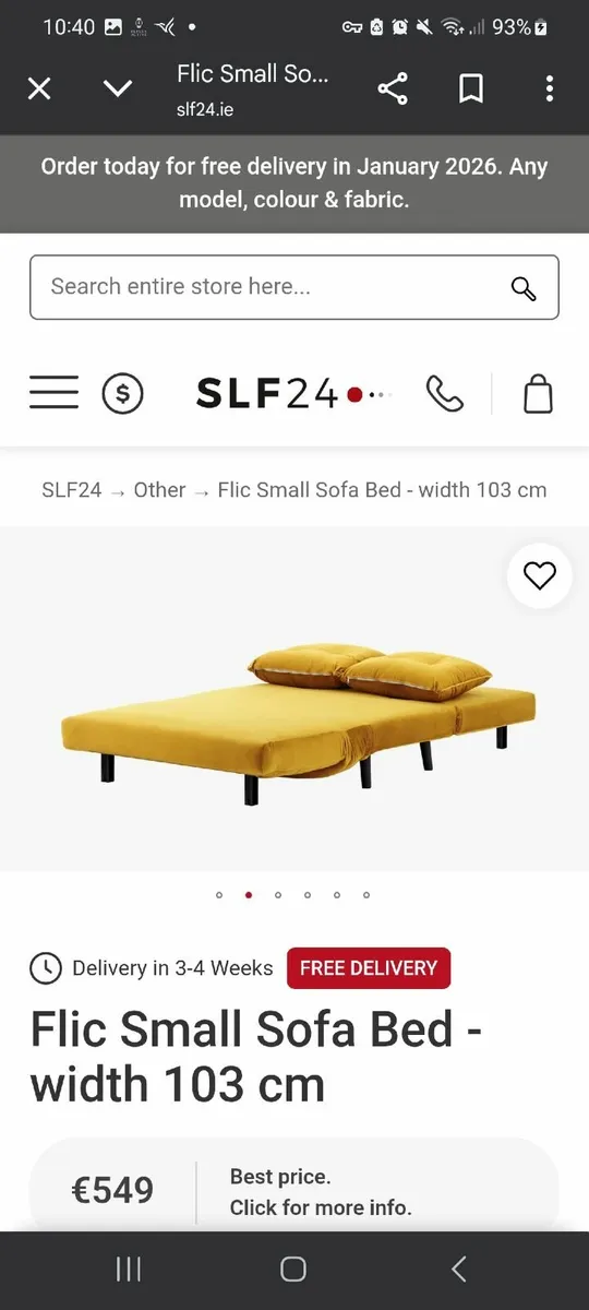 Sofa bed - Image 4