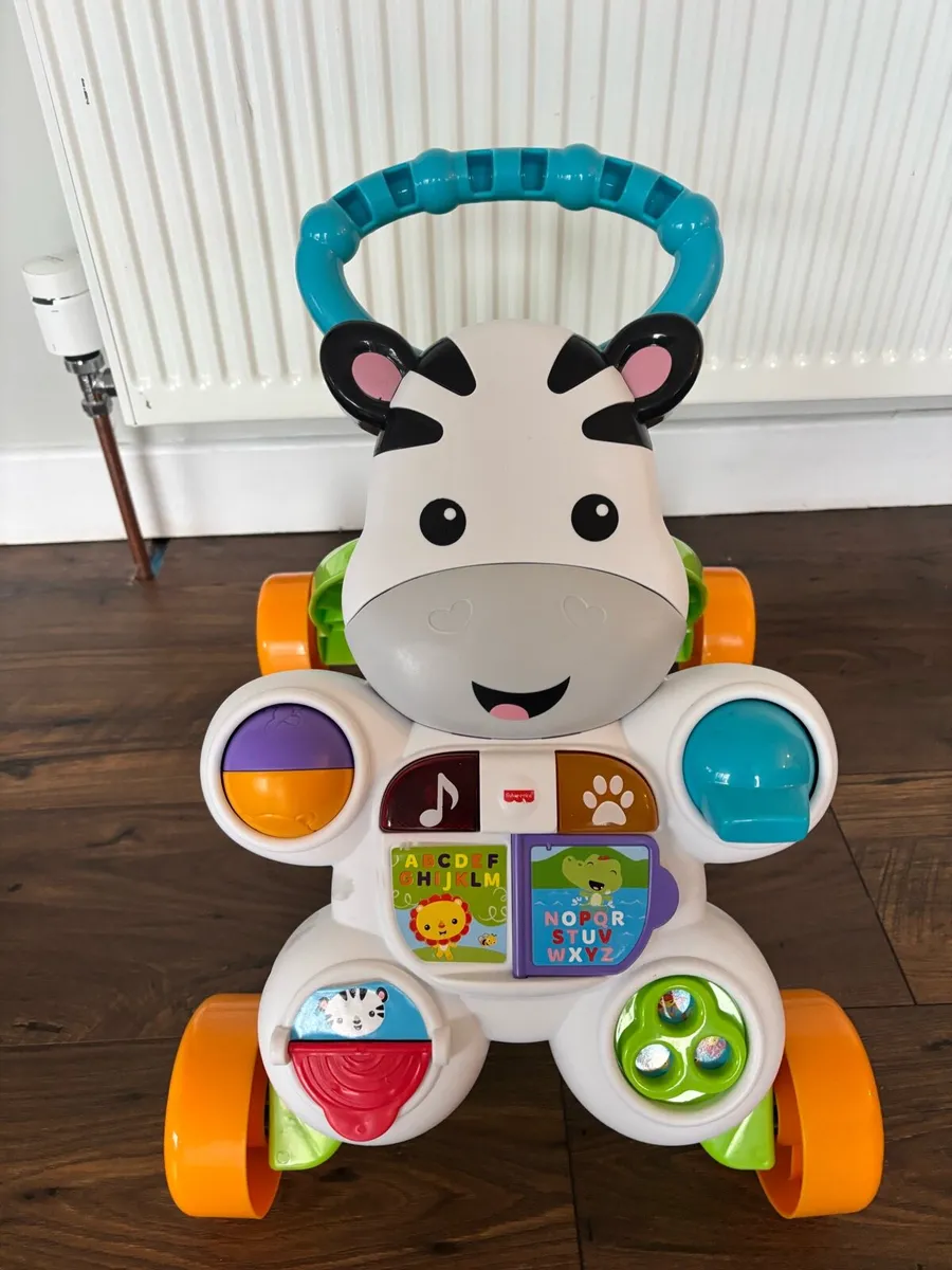 Fisher Price 2-in-1 Zebra Walker - Image 2
