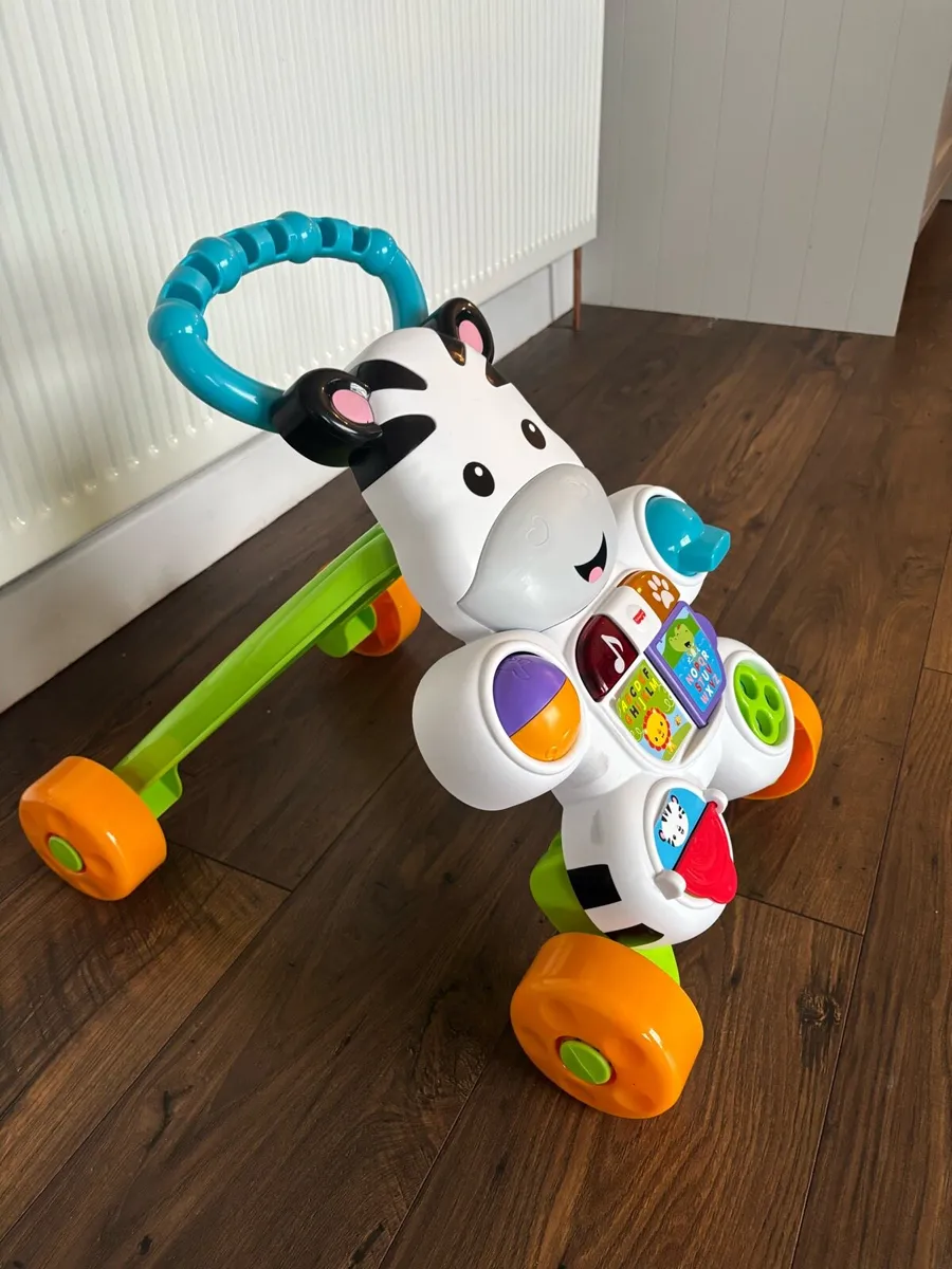 Fisher Price 2-in-1 Zebra Walker - Image 3