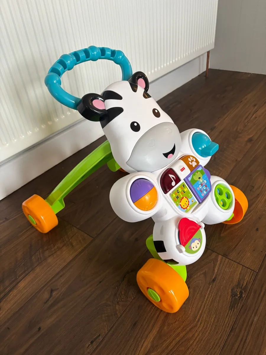 Fisher Price 2-in-1 Zebra Walker - Image 4
