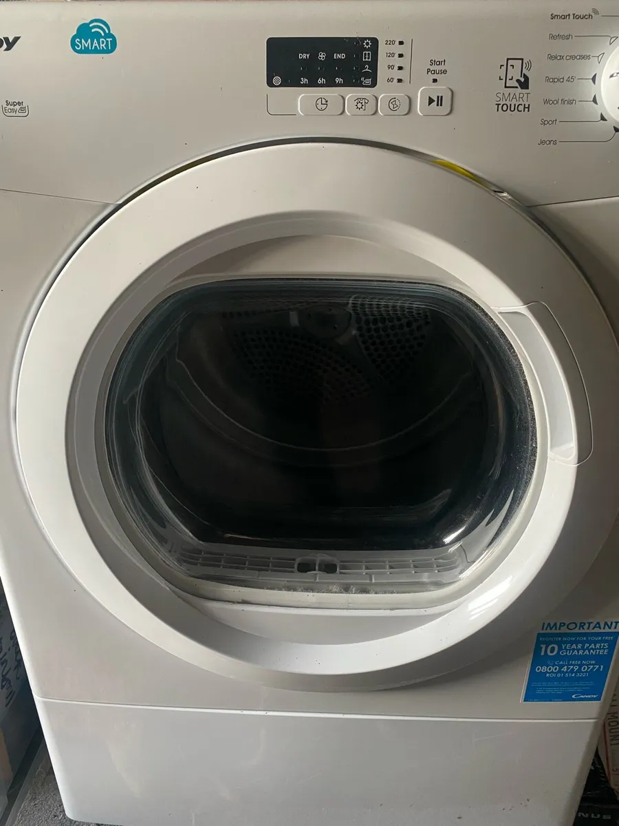 Candy CSV V9LG-80 9kg Vented Tumble Dryer - Image 2