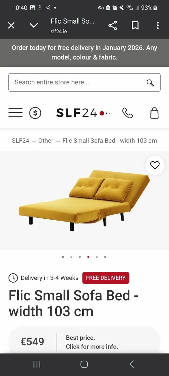 Sofa bed - Image 2