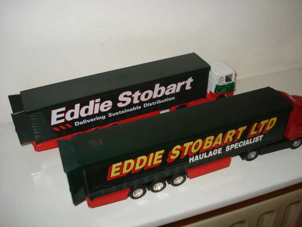 CORGI EDDIE STOBART TRUCKS. 1/64 SCALE. - Image 3