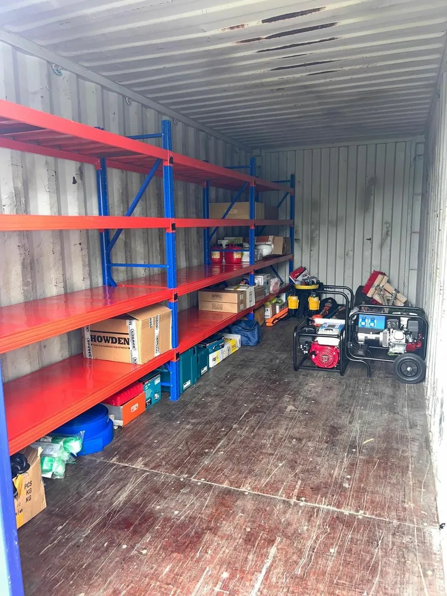Shipping Container Metal Shelving Racking - Image 2