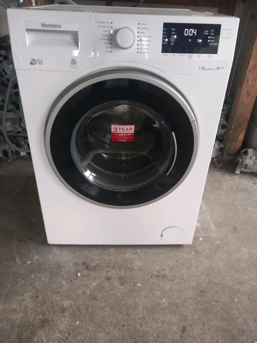 Blomberg 8kg washing machine 1400 spin - Image 1