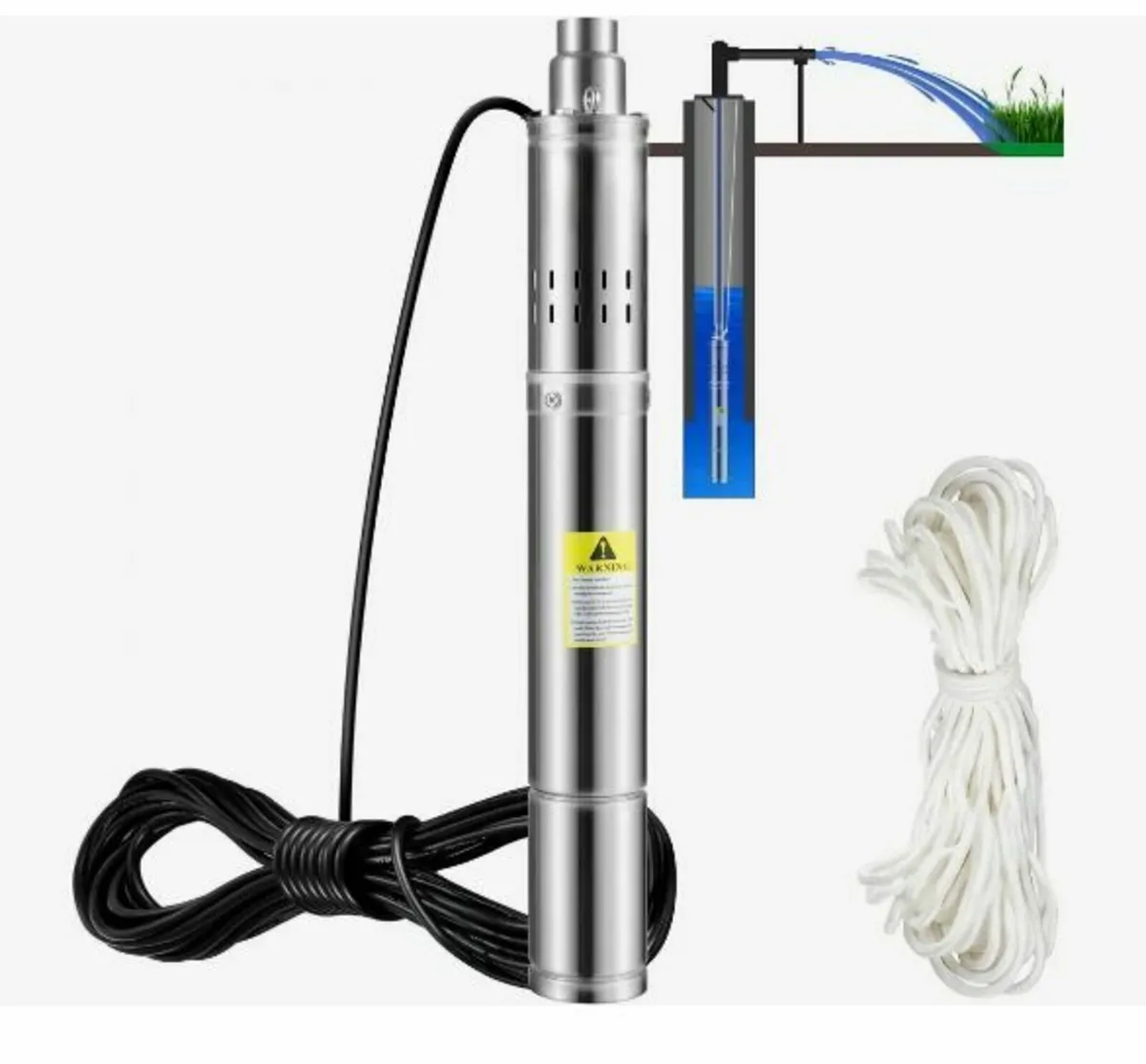 Deep Well Submersible Pump, 550W - Image 1