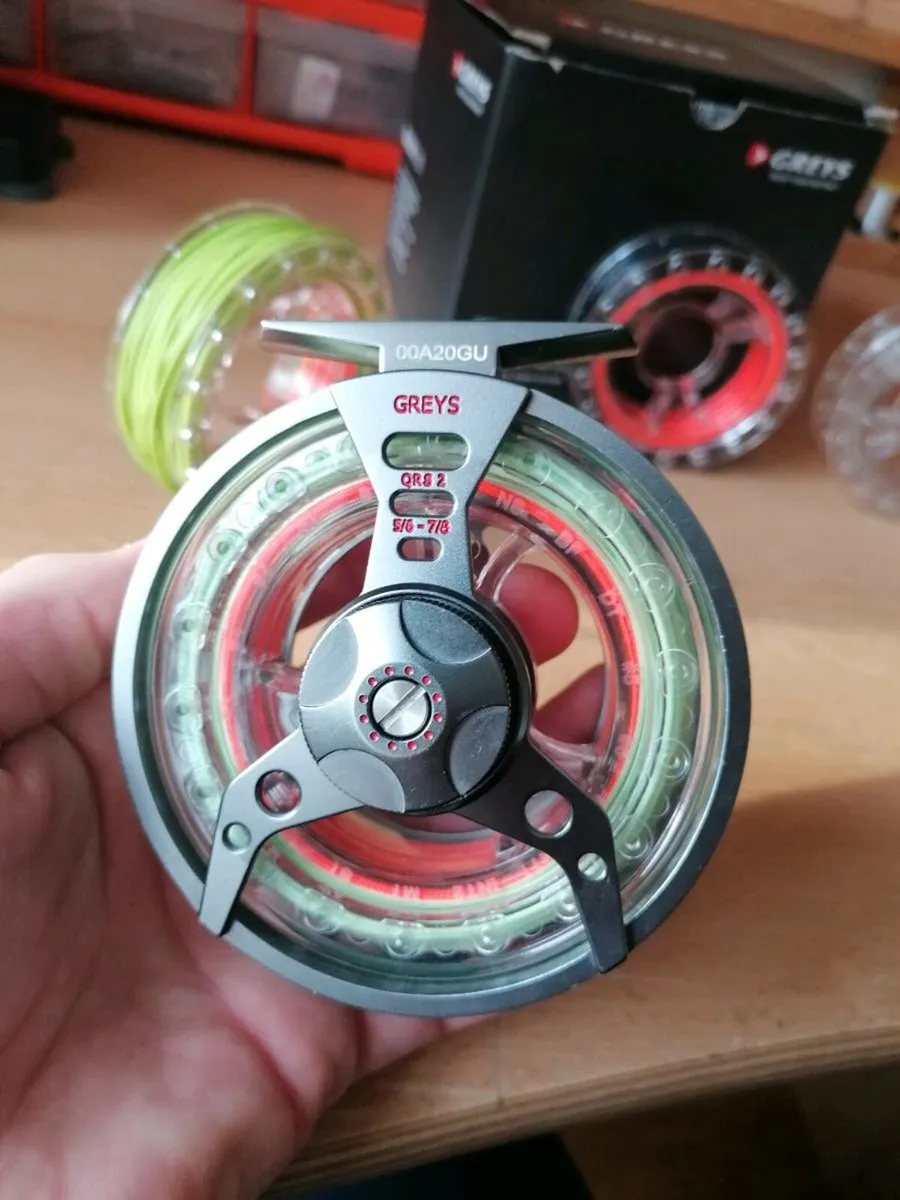 Greys QRS Fly Reel + 3 lines - Image 4
