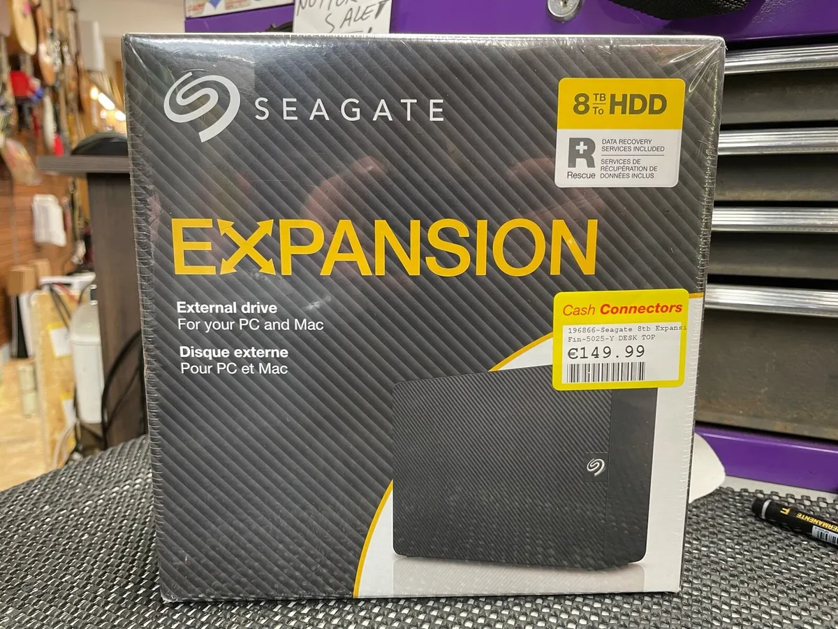 Seagate 8TB External Drive - Image 1