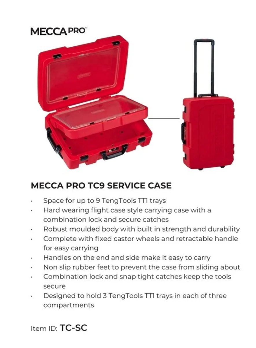 Teng Tools protective carry case - Image 1