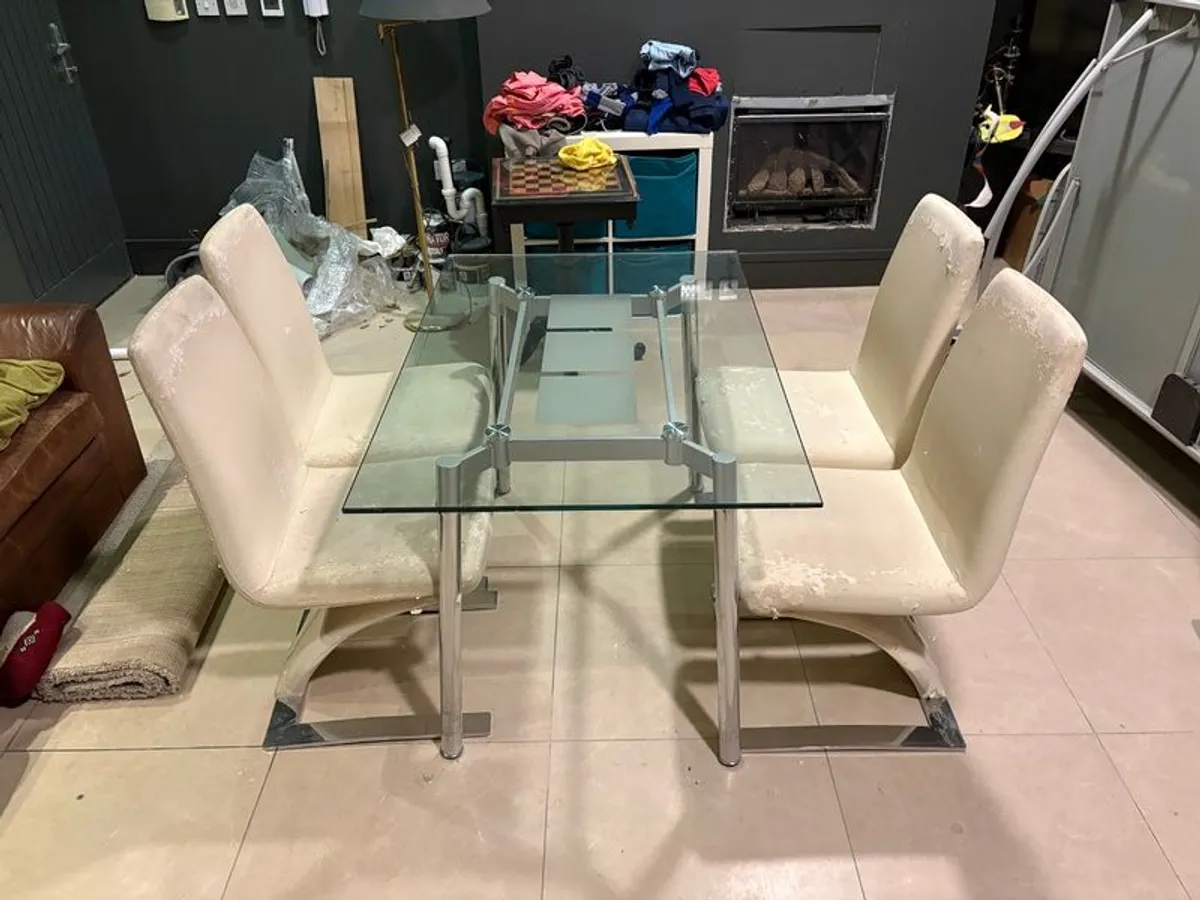 Dining set table and chairs - Image 2