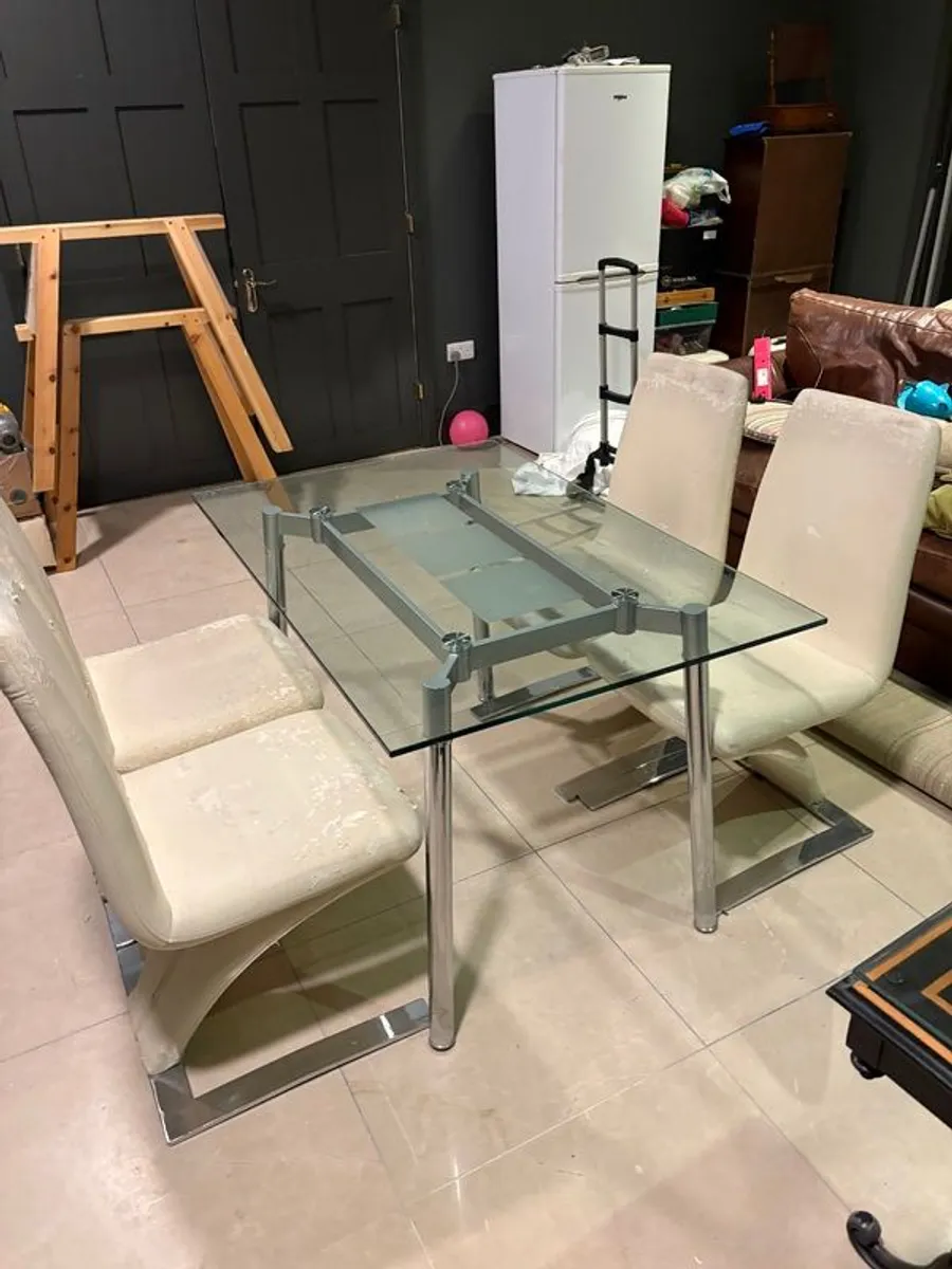 Dining set table and chairs - Image 3
