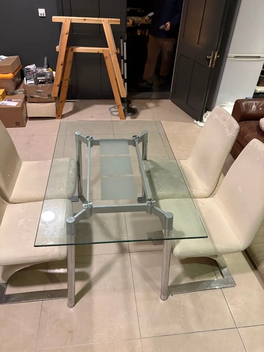 Dining set table and chairs - Image 4