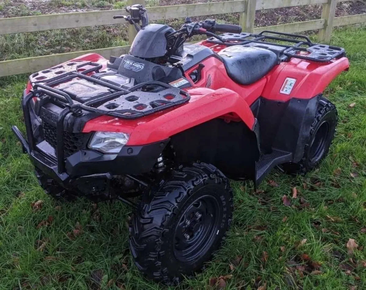 Honda Trx 420 low low hours - Image 1