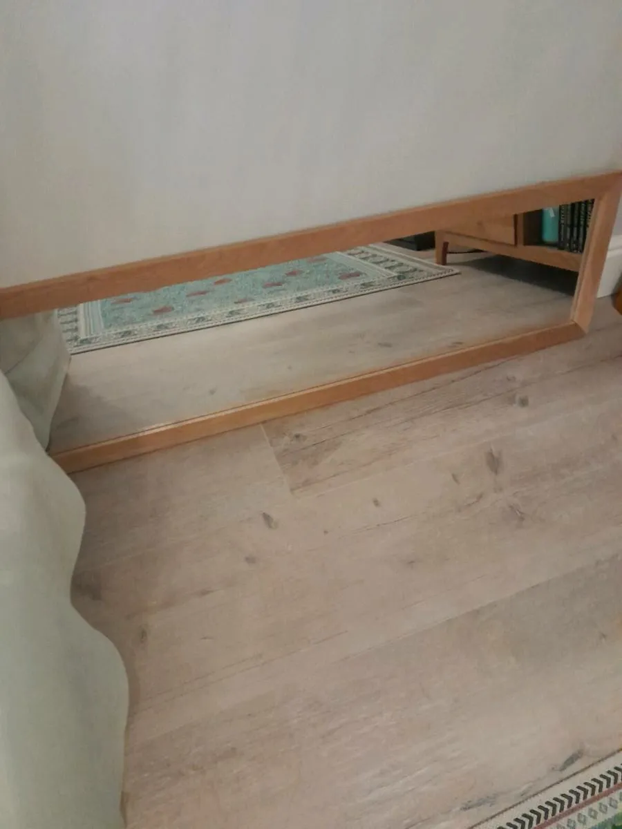 Oak full length mirror (modern) - Image 2