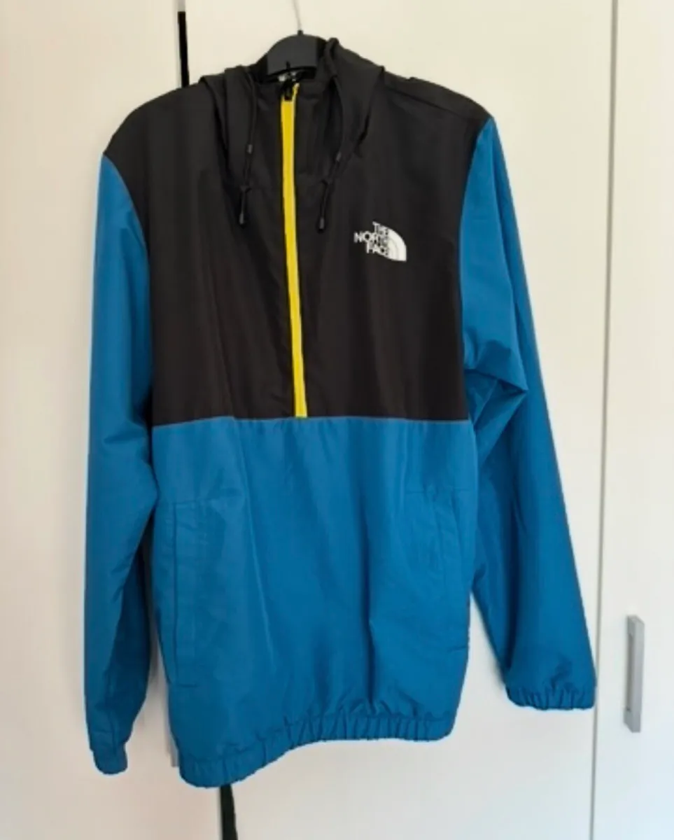 The North Face Wind anorak jacket in blue - Image 1