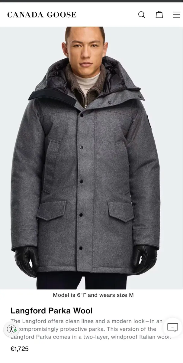 Canada Goose Langford Parka Wool - Image 2