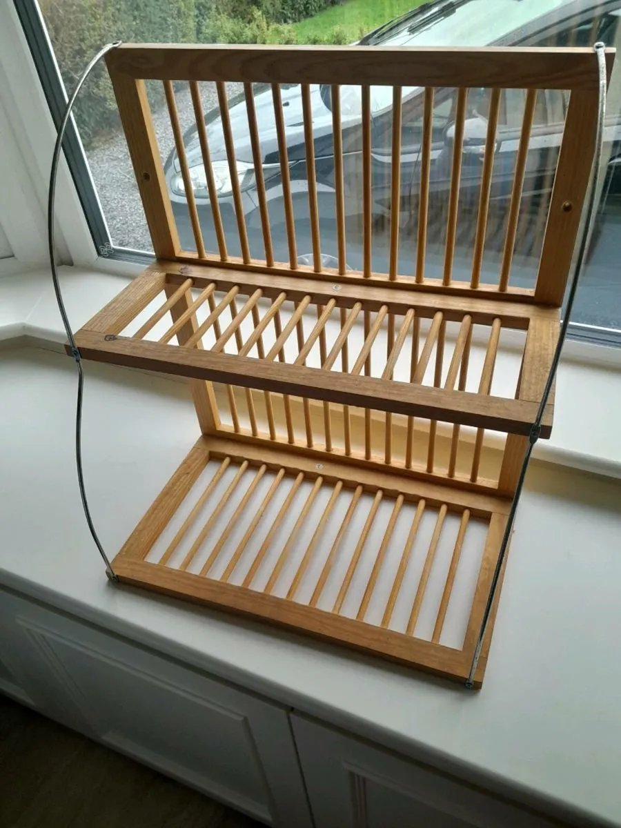 45cm x 51cm..wall plate rack.