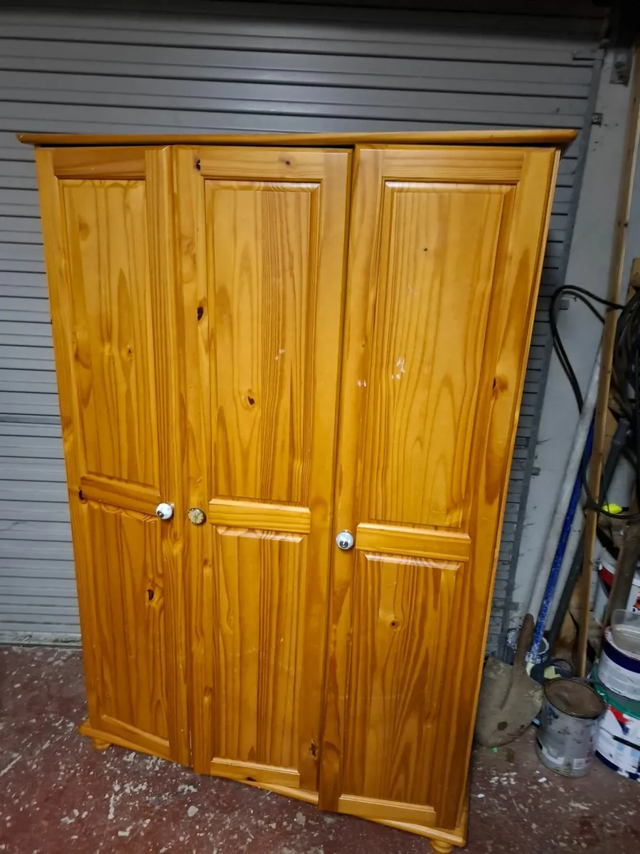 Pine Warddrobe for sale - Image 1