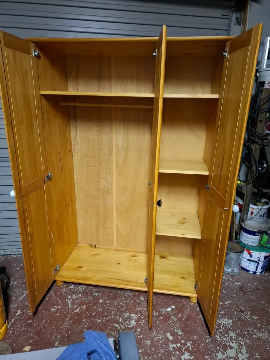 Pine Warddrobe for sale - Image 2