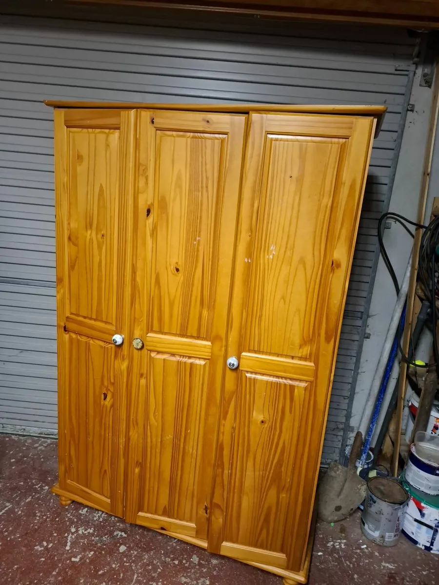 Pine Warddrobe for sale - Image 3