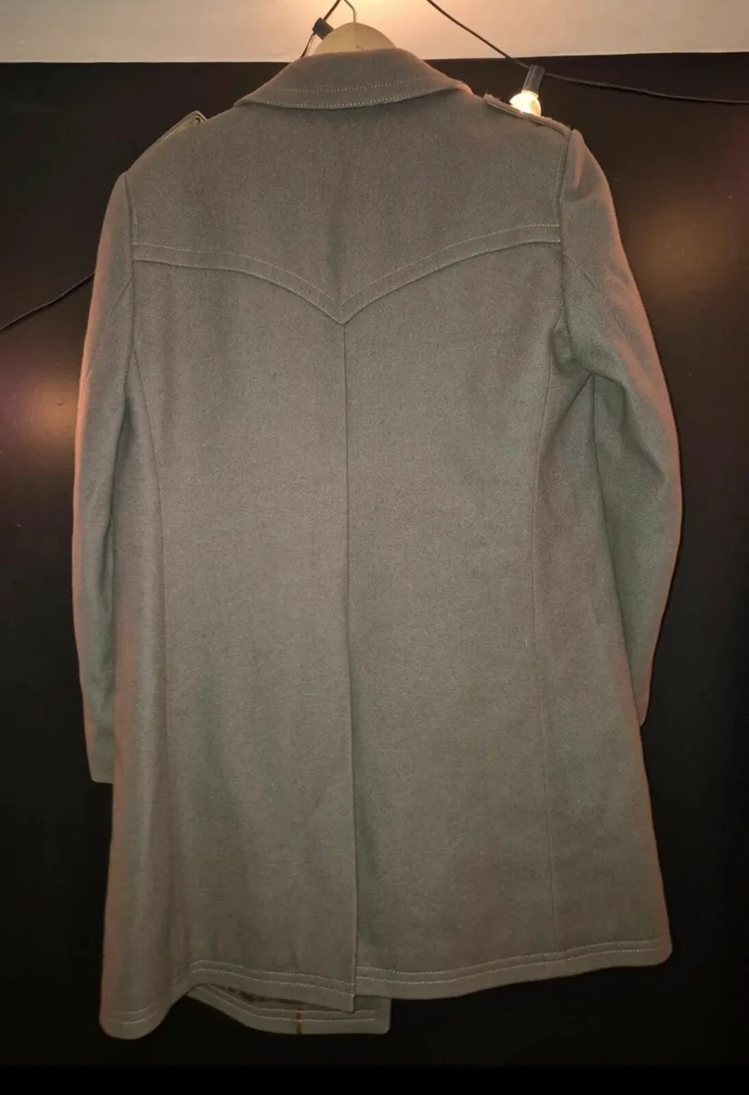 Vintage Double-Breasted Wool Coat - Image 2