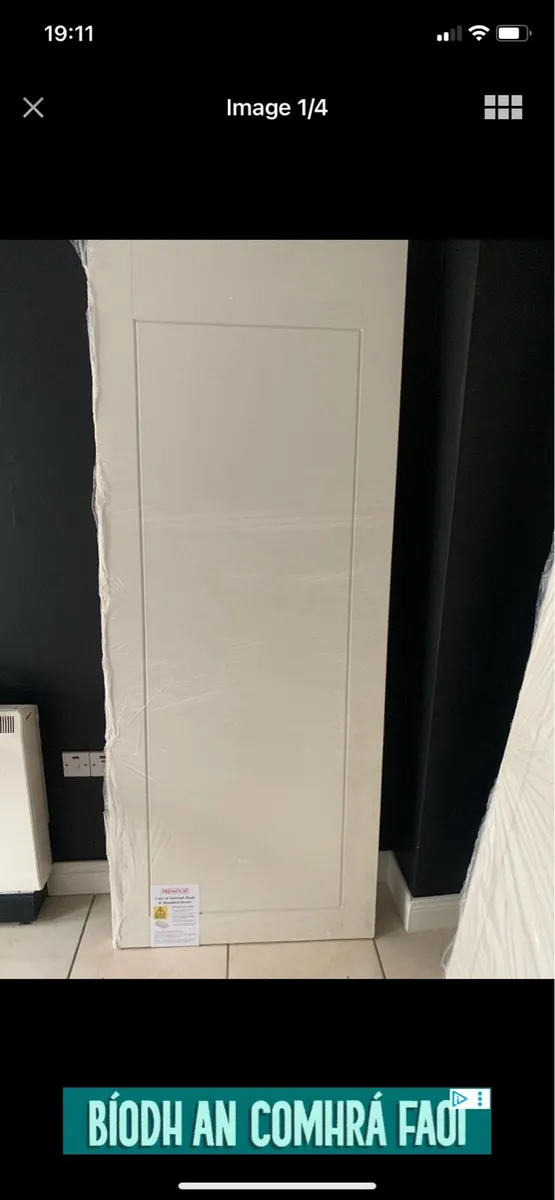 2 brand new shaker doors - Image 1