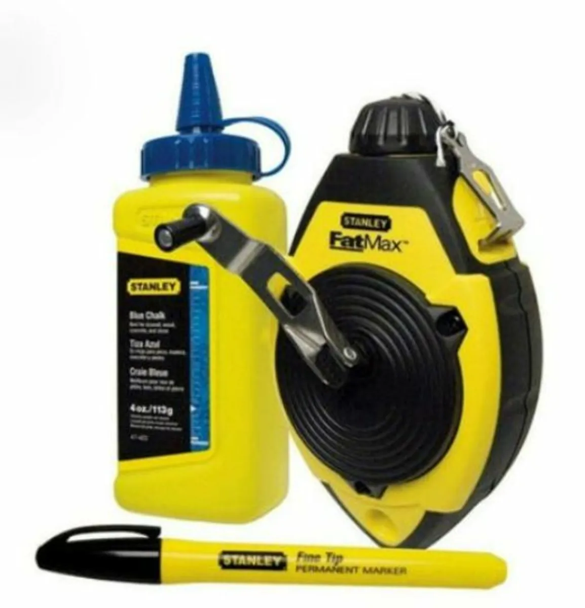 Stanley 0-47-681 FatMax Chalk Line Set 30M