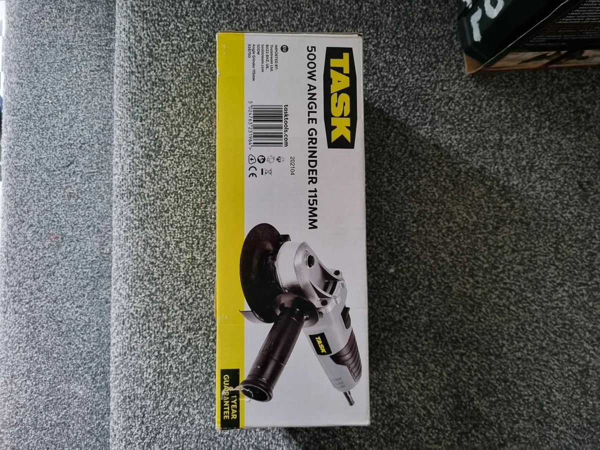 Task 500w Angle Grinder 115mm - Image 2