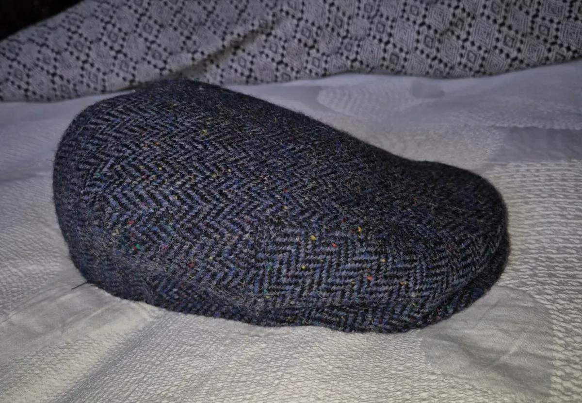 Hatman of Ireland 100% Wool Tweed Flat Cap - Image 2