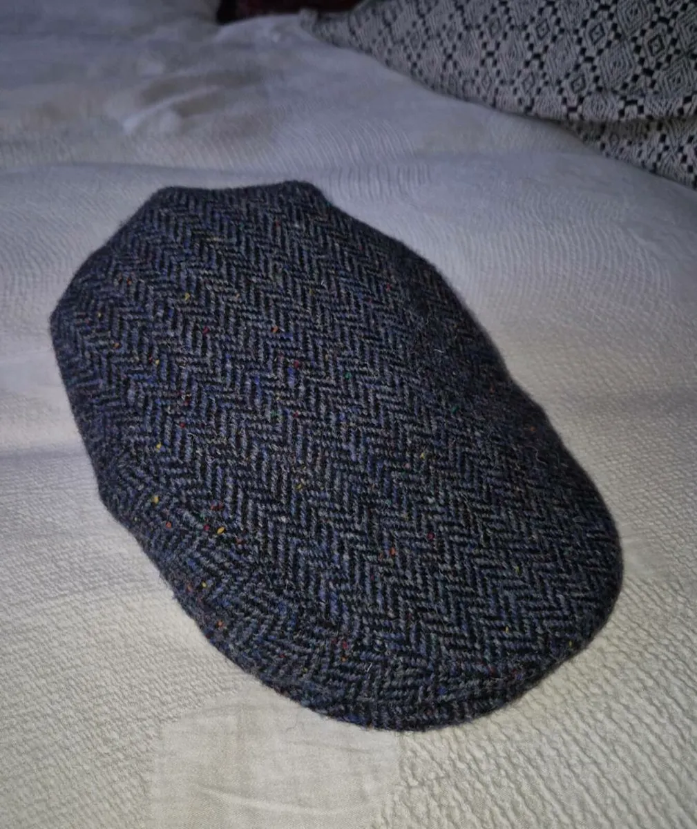 Hatman of Ireland 100% Wool Tweed Flat Cap - Image 3