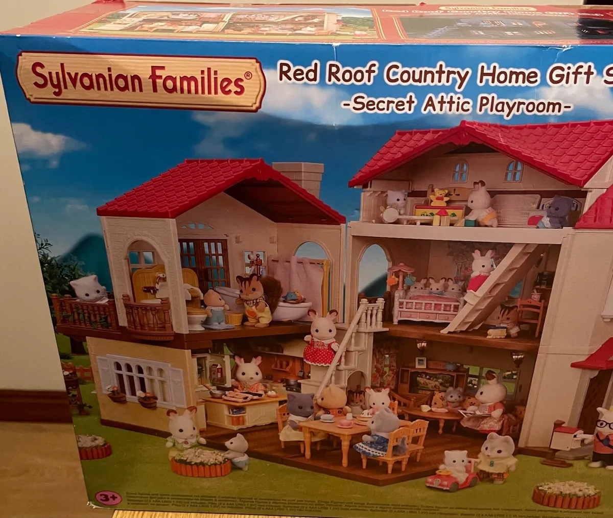 Sylvanian families red roof country home - Image 2