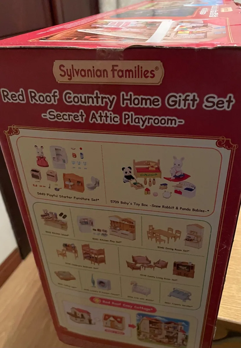 Sylvanian families red roof country home - Image 4