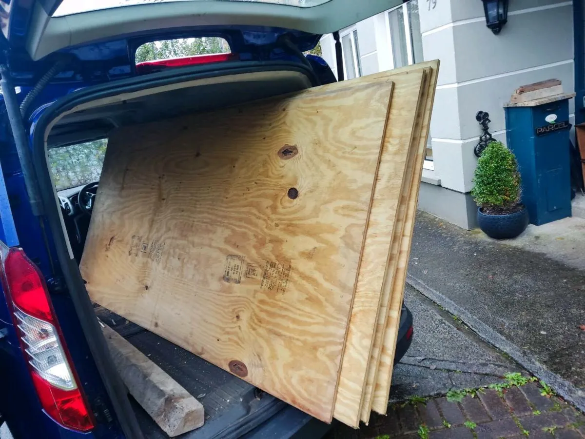 Plywood 18mm thick. 5 Full Dry Sheets - Image 2
