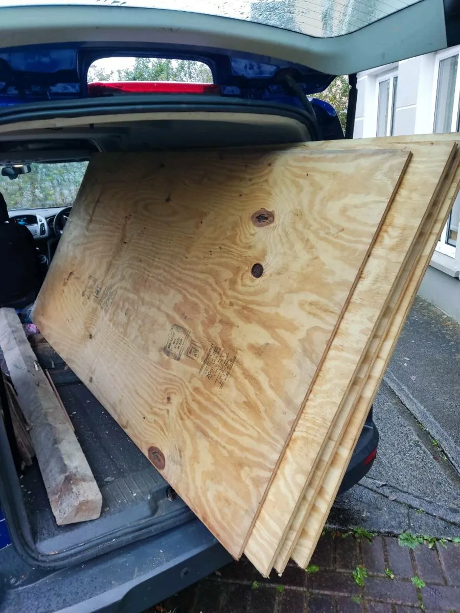 Plywood 18mm thick. 5 Full Dry Sheets - Image 3