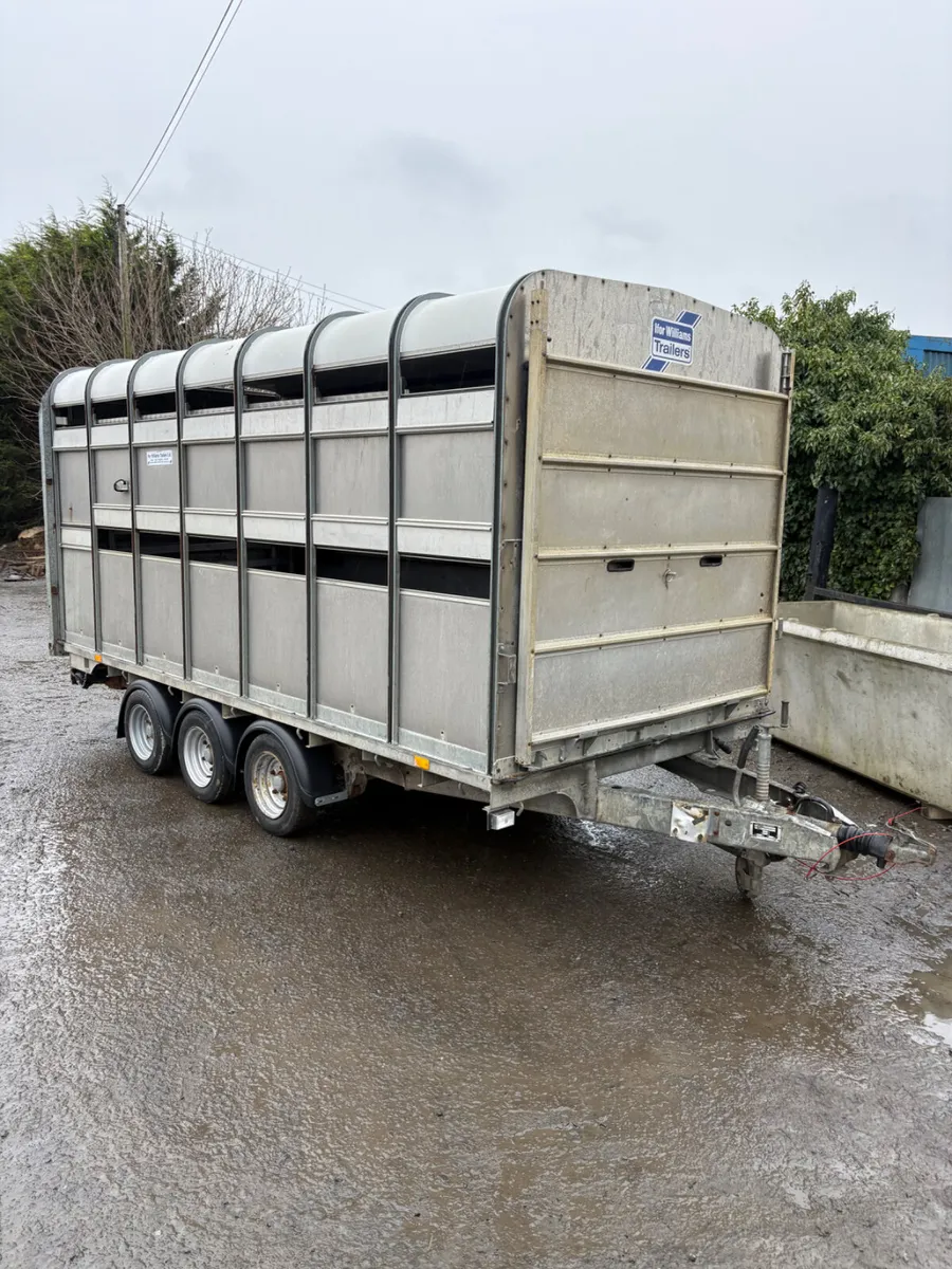 Ifor Williams 14ft dp cattle trailer - Image 1