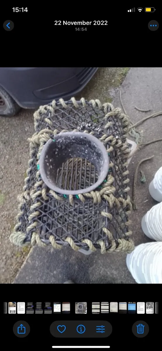 Top entry crab pots wanted - Image 1