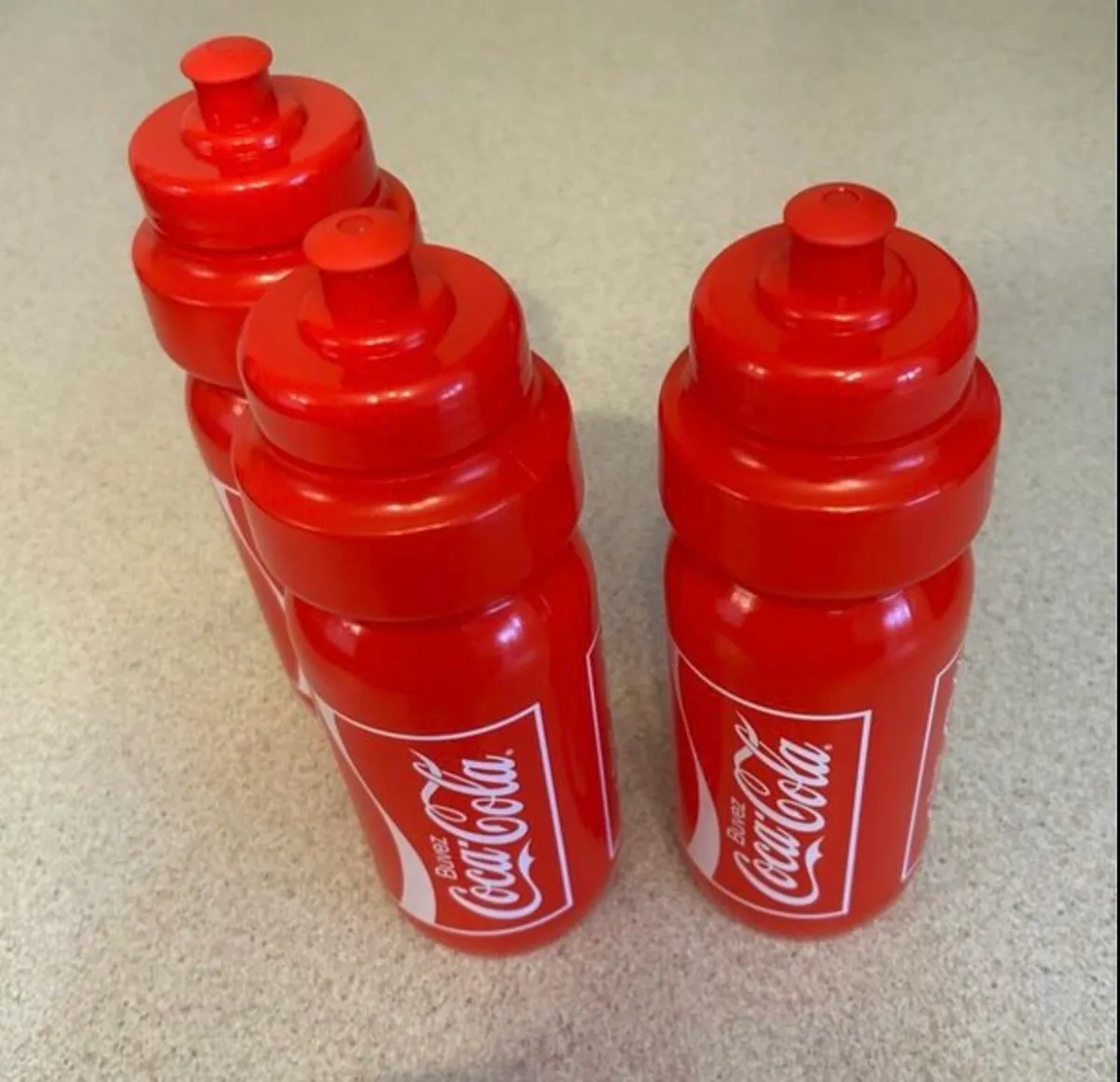 Coca Cola Tour de France Water Bottles New - Image 1