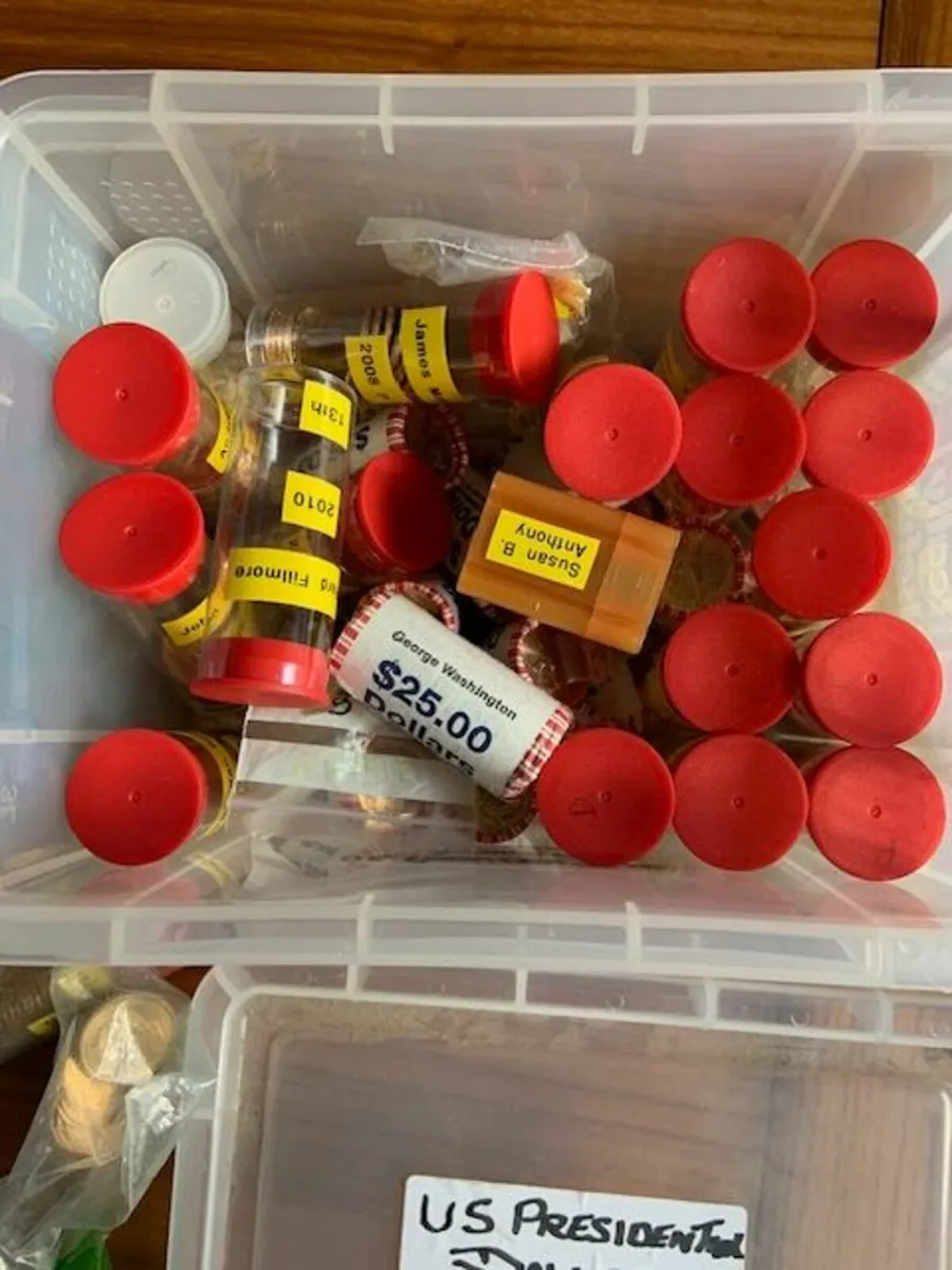 US Presidential $ Coins Uncirculated 4 Euros Each - Image 1