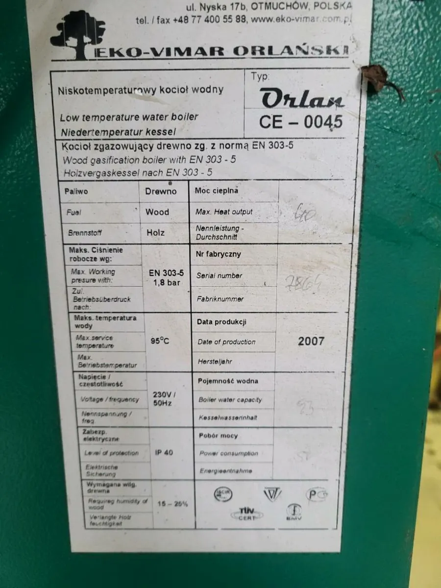 Wood burning stove. - Image 4