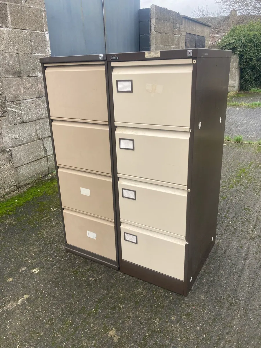 Filing Cabinets x 2 - Image 3