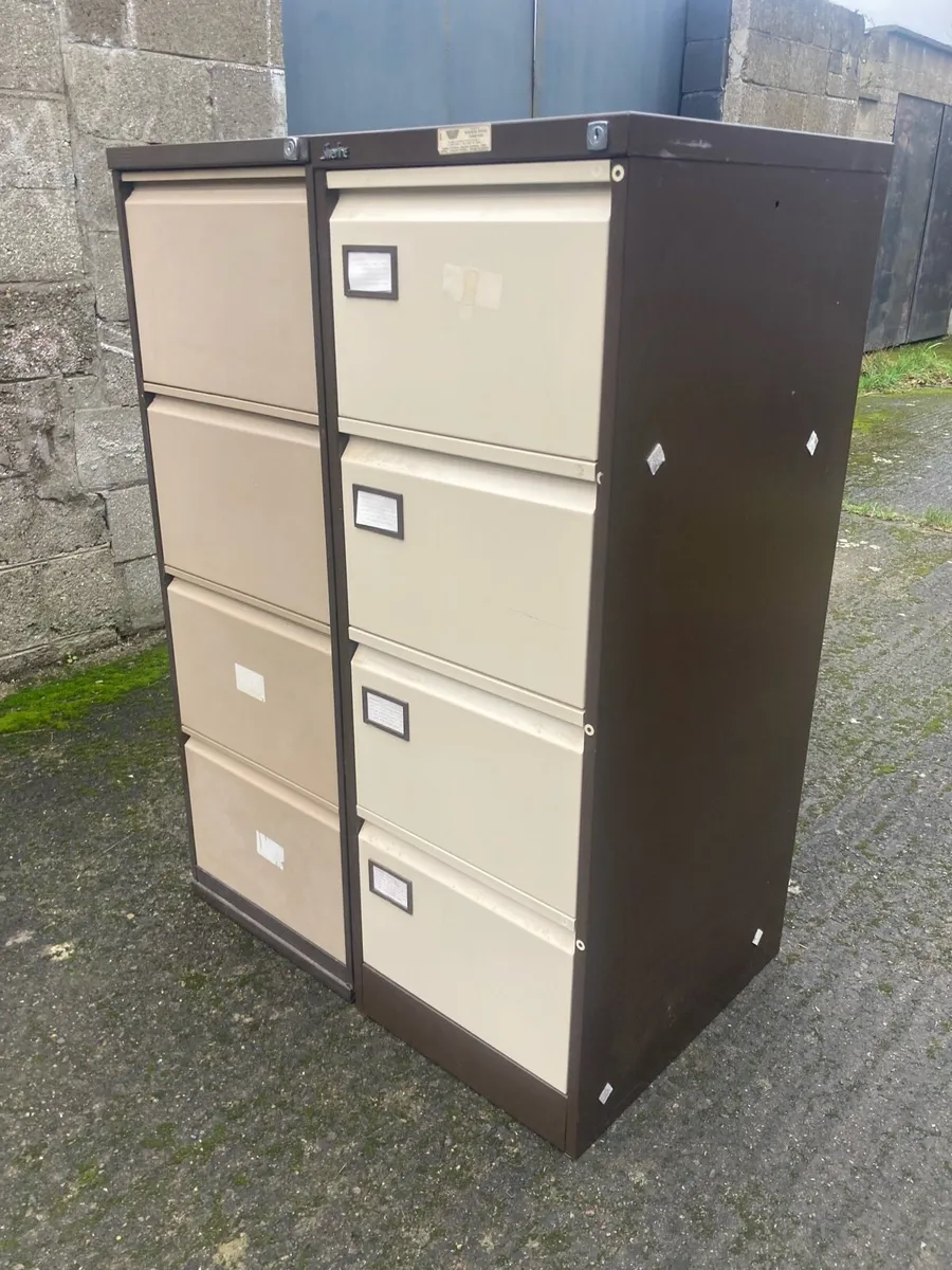 Filing Cabinets x 2 - Image 4