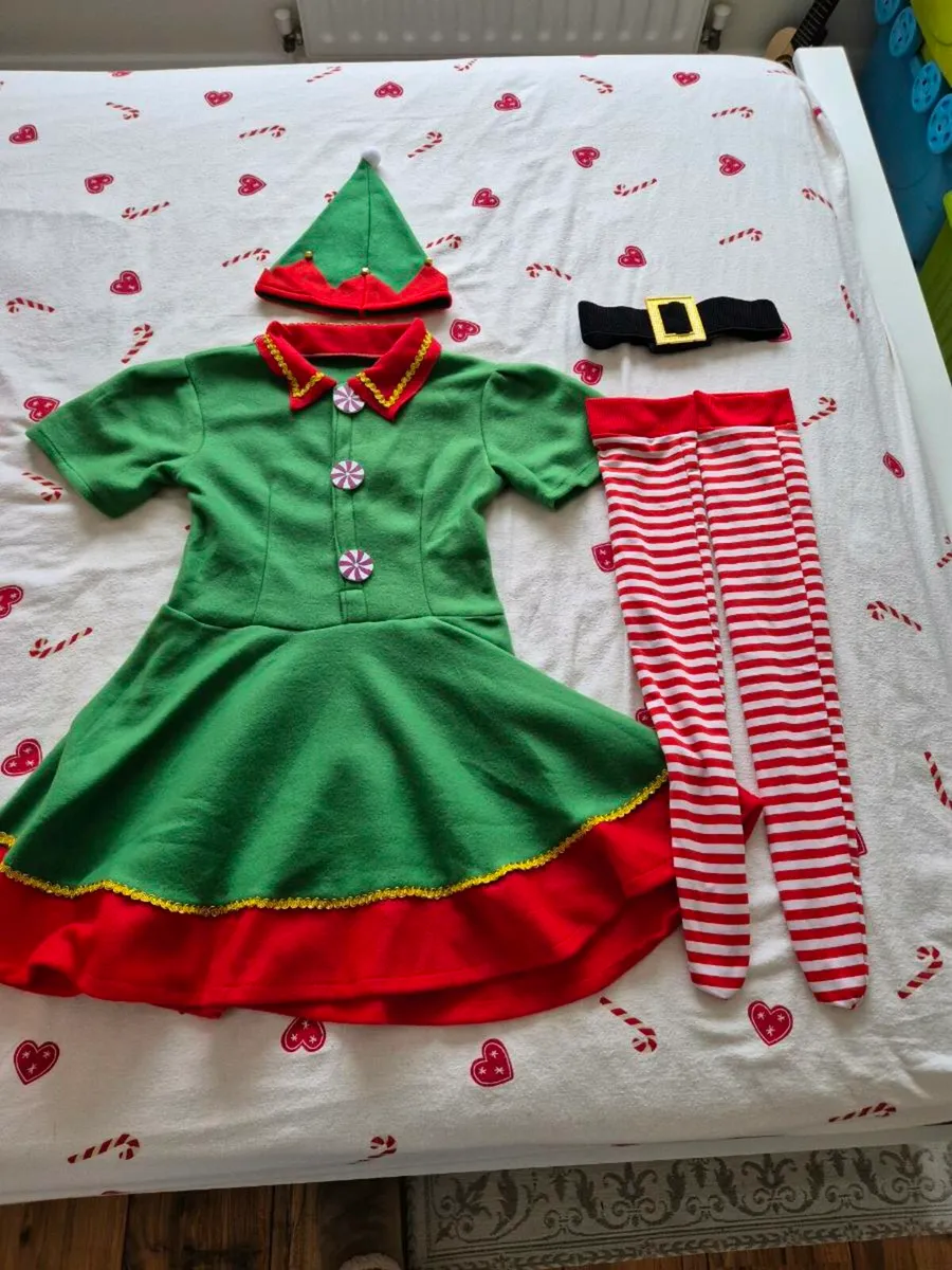Girls elf costume for 8-10 years /new - Image 1