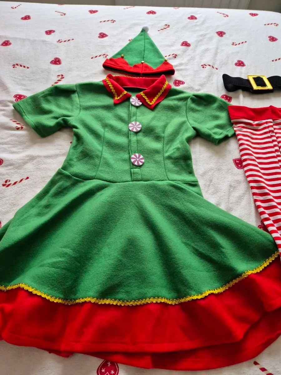 Girls elf costume for 8-10 years /new - Image 3