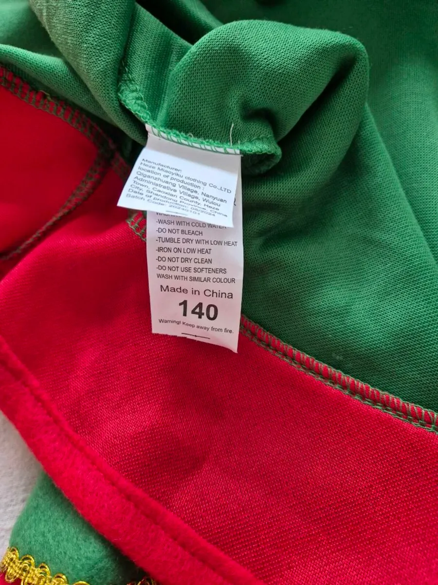 Girls elf costume for 8-10 years /new - Image 4