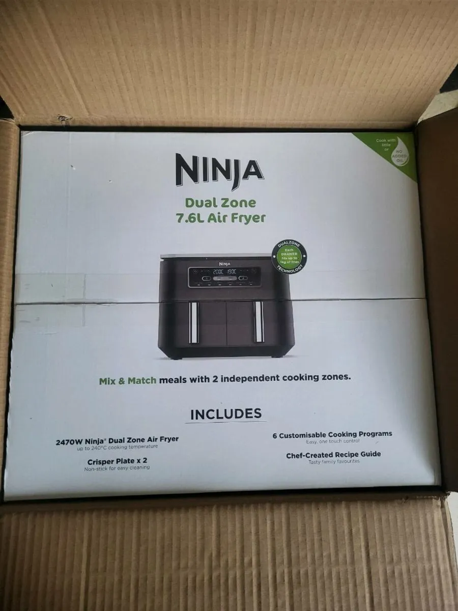 Brand new in box Ninja Airfryer 7.6l