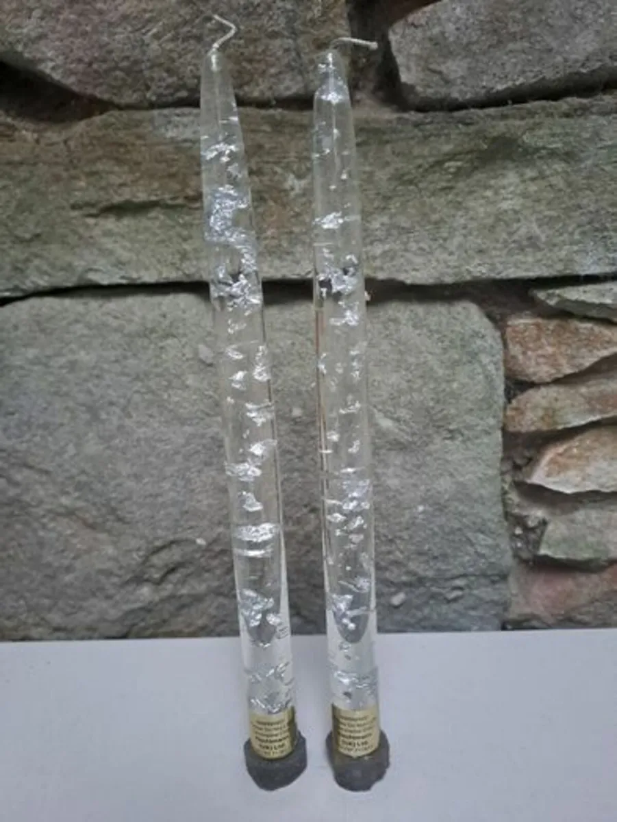 2 decorative Candles - Image 1