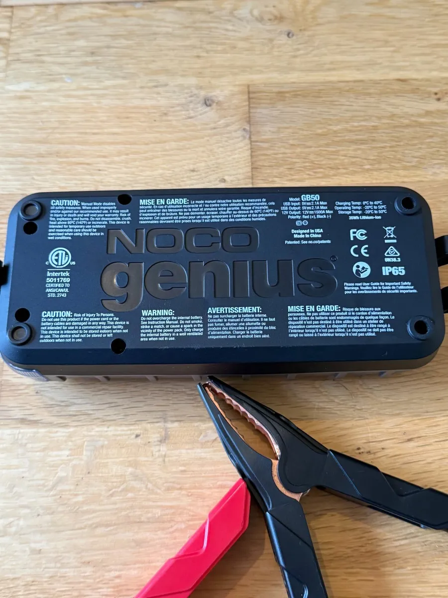 NOCO Boost XL Car Jump Starter, Battery Booster - Image 2