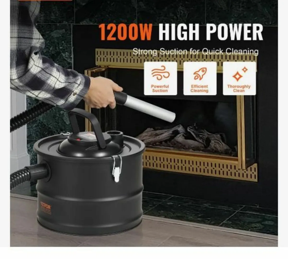 Ash Vacuum Cleaner, 15L - Image 3