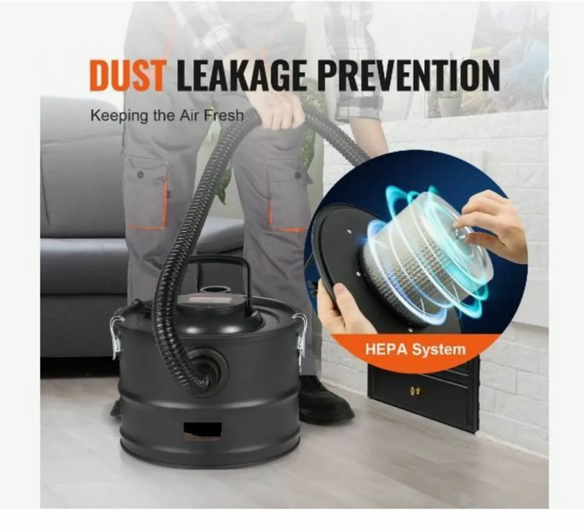 Ash Vacuum Cleaner, 15L - Image 4