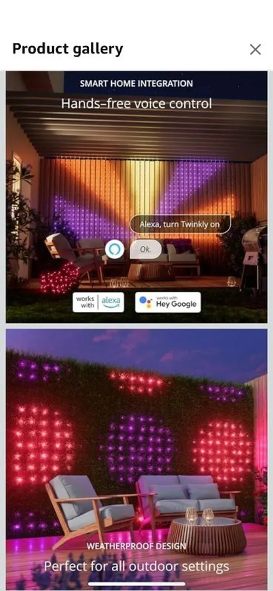 net lights twinkly - Image 2